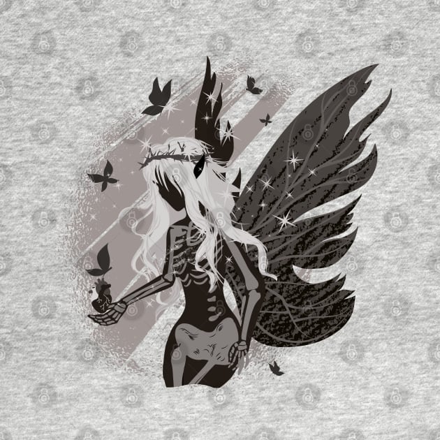 Gothic Skeleton Fairy Grunge by Hypnotic Highs